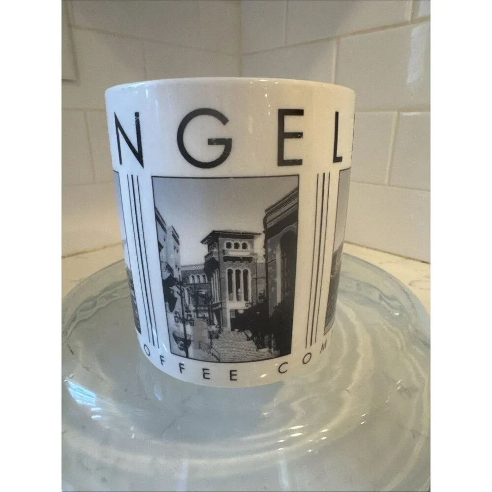 Starbucks 2005 City Scenes Series 18 oz Los Angeles Coffee Mug/Cup By Barista